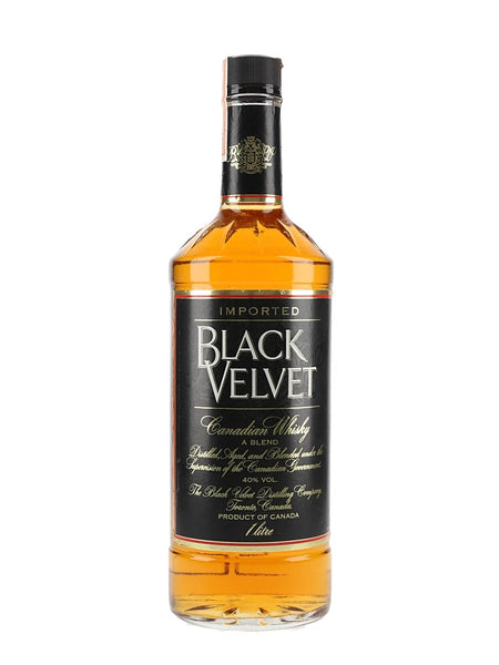 Black Velvet Blended Canadian Whisky - Distilled 1985 (40%, 100cl) – Old  Spirits Company