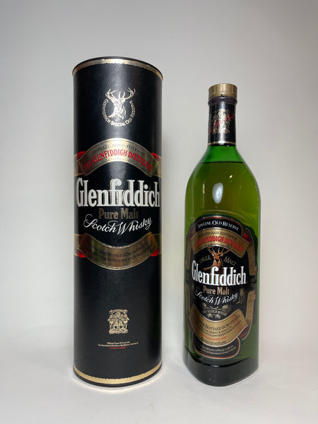 Glenfiddich Special Old Reserve Pure Malt Scotch Whisky - 1980s (43%,