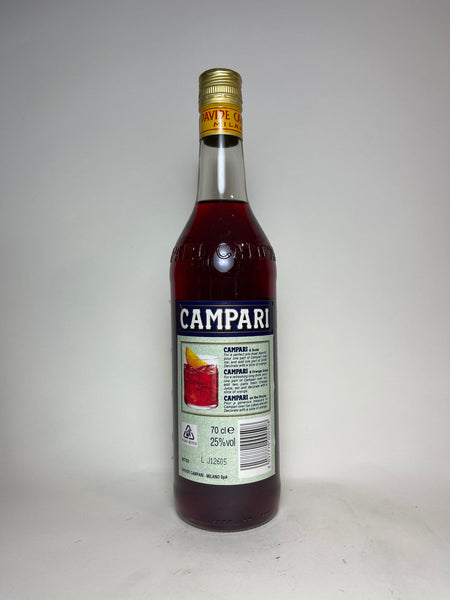 – Spirits 70cl) Campari Bitter 1990s (25%, Company - Old