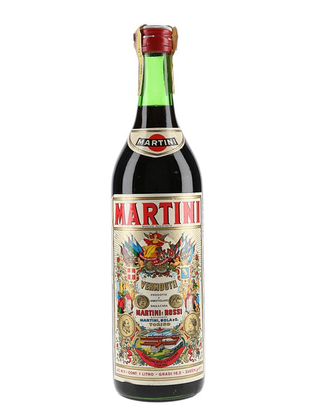 Martini & Rossi Sweet Red Vermouth - 1970s (16.5%, 100cl) – Old Spirits  Company