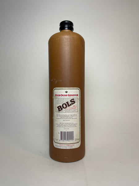 Bols Zeer Company – Oude Old (37.5%, Late Spirits - 1980s 100cl) Genever