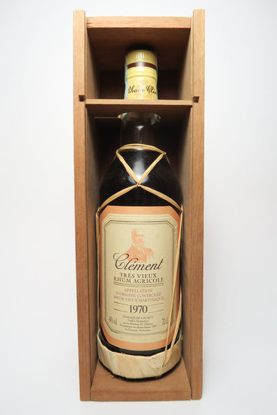 Clement Tres Vieux Rhum Agricole 1970 44% 1970;