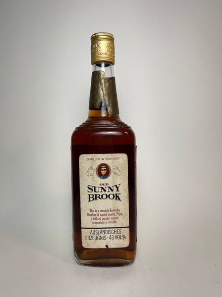 Old Sunny Brook 4YO Kentucky Straight Bourbon Whiskey - Late 1960s / E –  Old Spirits Company