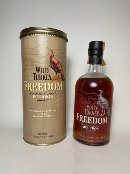 ワイルドターキー WILD TURKEY フリーダム 750ml