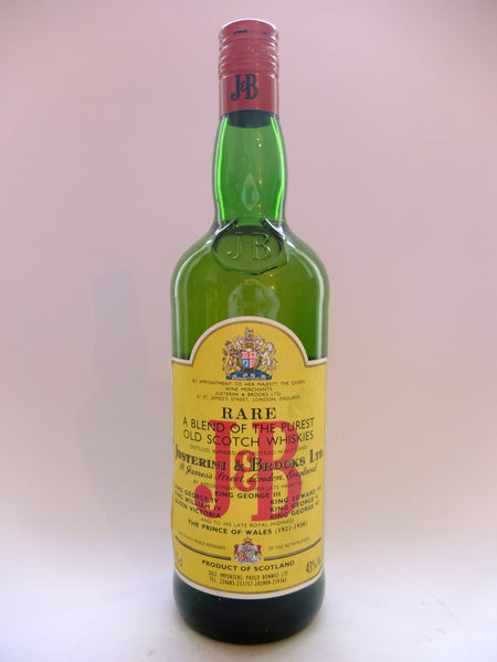 J&B Rare (Bottled 1980s/90s) Scotch Whisky