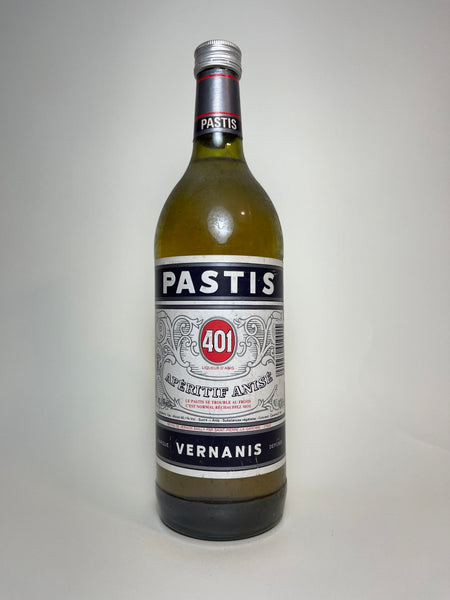 Pastis (40.1%, 1980s – Old Company 401 100cl) Spirits Vernanis -
