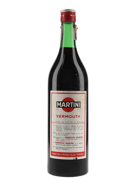 Martini & Rossi Sweet Red Vermouth - 1960s (16.5%, 100cl) – Old Spirits  Company