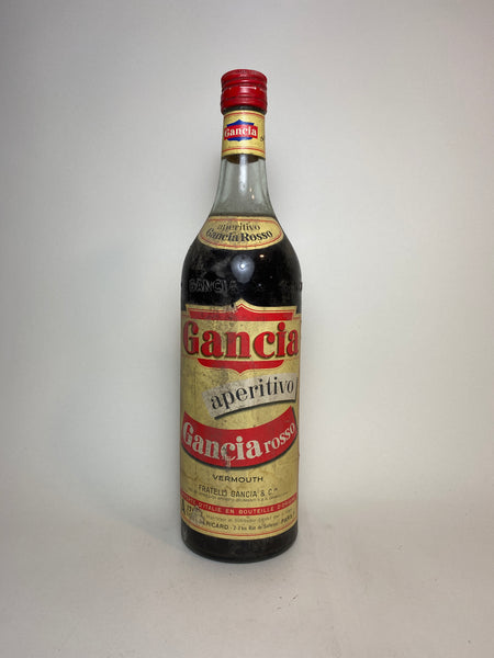 Gancia Vermouth Rosso di Torino - 1970s (16.5%, 100cl) – Old Spirits Company