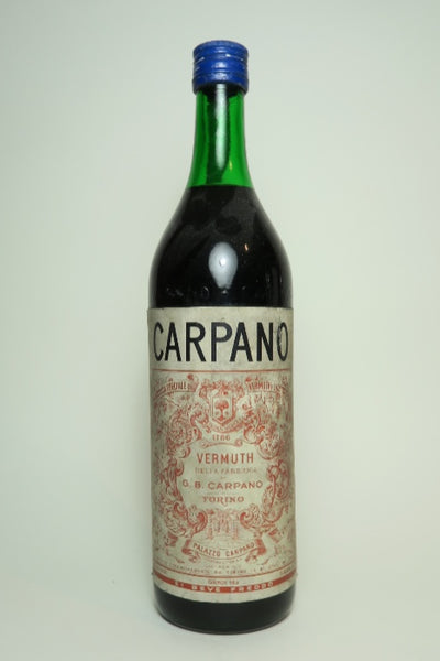 Carpano Vermuth Classico - 1970s (16.5%, 100cl) – Old Spirits Company