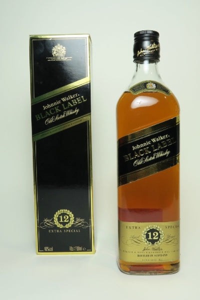 Johnnie Walker Black Label 12YO Extra Special Old Scotch Blended Whisk