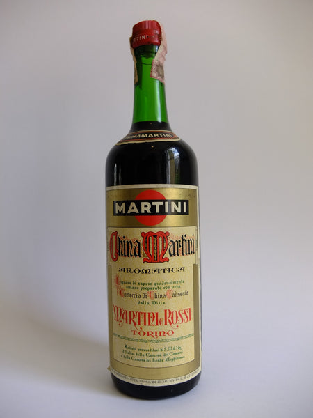 Martini & Rossi China Martini Aromatico - Late 1960s/Early 1970s (31%, –  Old Spirits Company