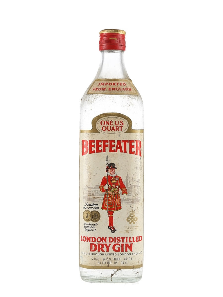 James Burrough's Beefeater London Dry Gin - c. 1971 (47%, 75cl)