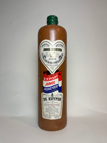 John de Kuyper Export Jonge Jenever - 1980s (35%, 100cl)