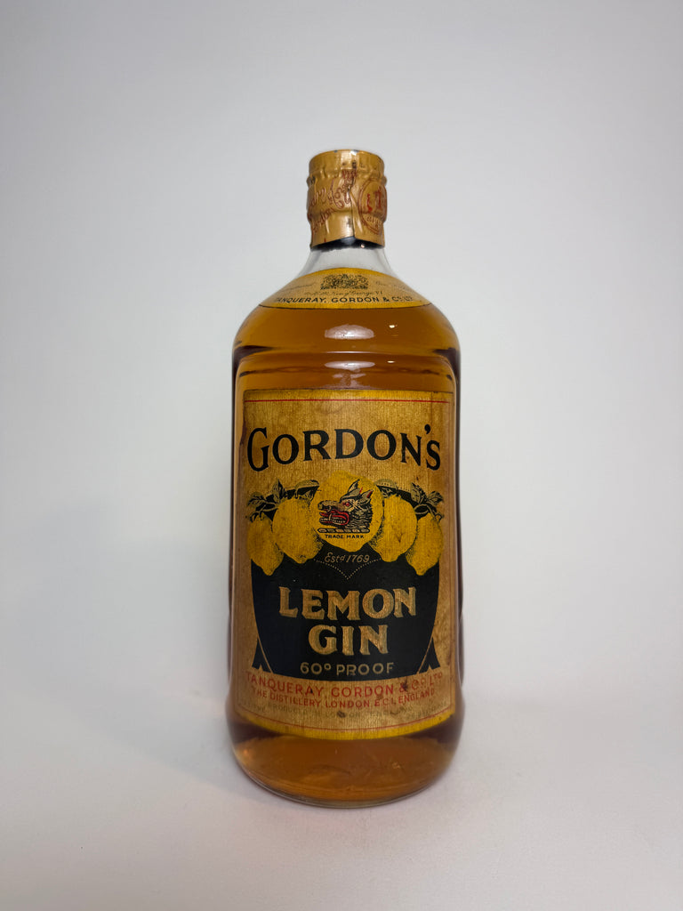 Gordon's Lemon Gin - 1936-52 (34%, 75cl)