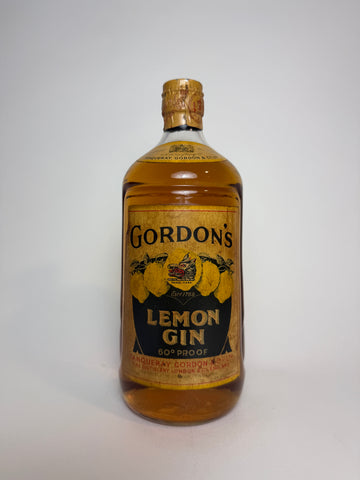 Gordon's Lemon Gin - 1936-52 (34%, 75cl)