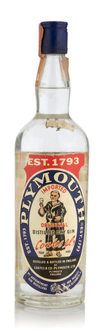 Coates & Co. Plymouth Dry Gin - Late 1960s/Early 1970s (47.2%, 75.7cl)