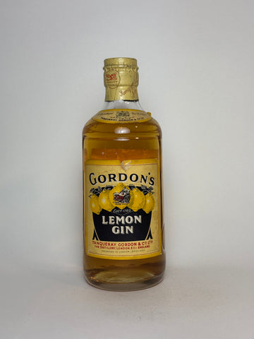 Gordon's Lemon Gin - 1936-52 (ABV Not Stated, 37.5cl)