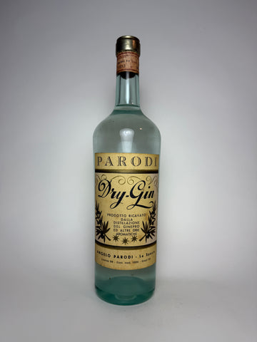 Angelo Parodi Dry-Gin - 1950s (45%, 100cl)