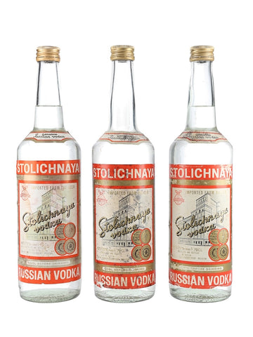 Stolichnaya Russian Vodka - post-1987 (40%, 70cl)