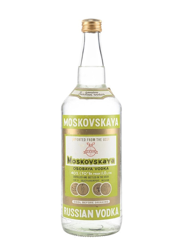 Moskovskaya Russian Vodka - 1970s (40%, 100cl)