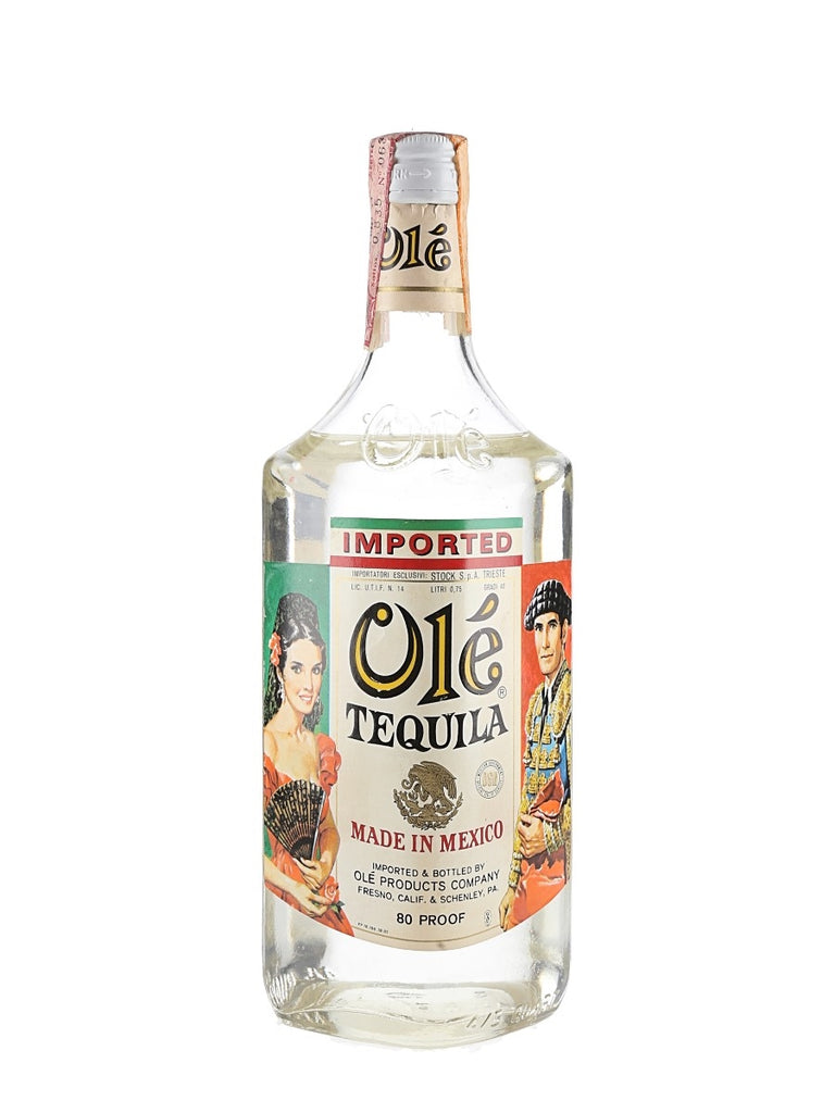 Olé Tequila Blanco - 1970s (40%, 75cl)