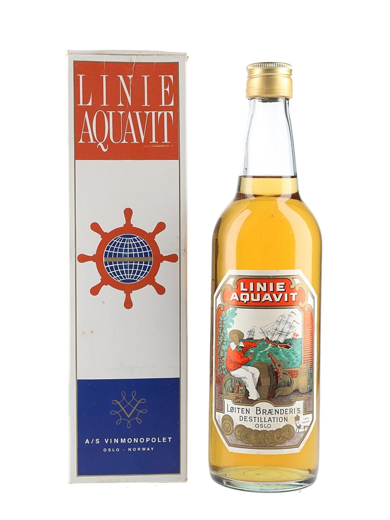 Linie Aquavit - Distilled 1976 / Bottled 1977 (ABV Not Stated, 75cl)