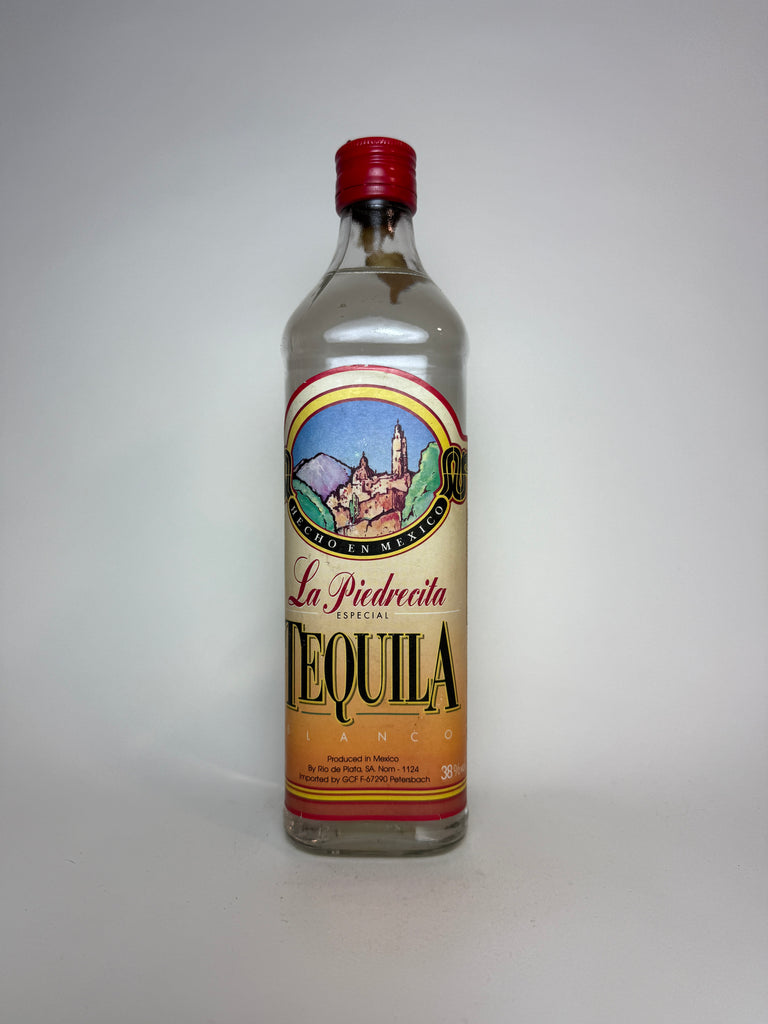 Rio de Plata La Piedrecita Especial Tequila Blanco - 1980s (38%, 70cl)