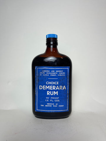 Choice Demerara Rum	- 1960s (40%, 37.5cl)