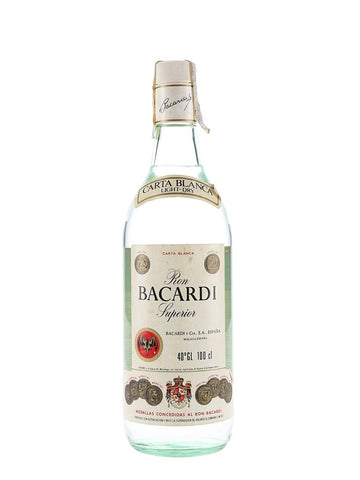 Bacardi Carta Blanca - 1970s (40%, 100cl)