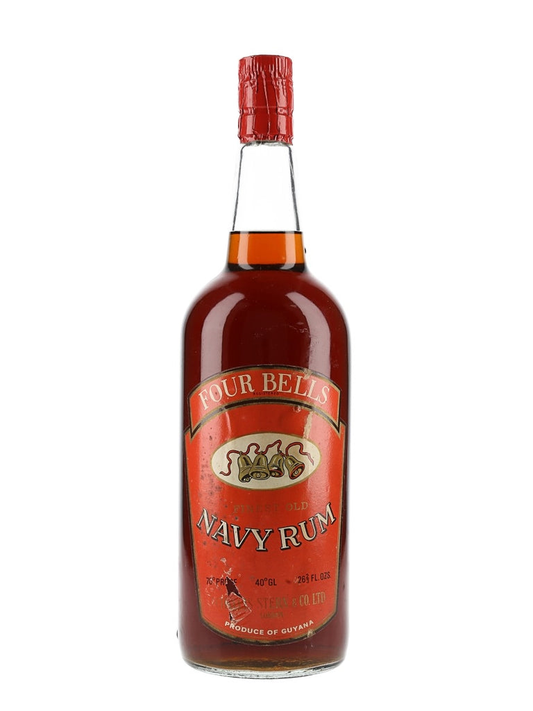 Four Bells Finest Old Guyana Navy Rum - 1960s (40%, 75.7cl)