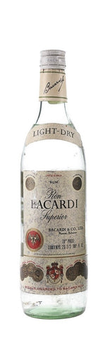 Bacardi Carta Blanca - 1970s (40%, 75.7cl)