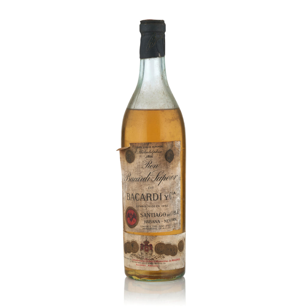 Bacardi Carta Blanca Superior - 1920s (46%, 75cl)