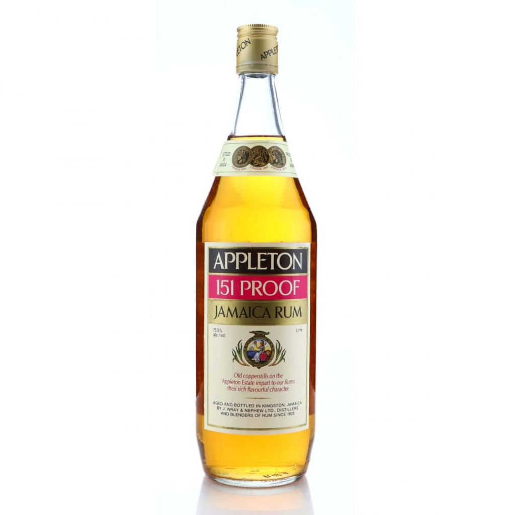 J. Wray & Nephew Appleton Gold 151 Proof Jamaican Rum - 1980s (75.5%, 100cl)