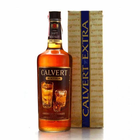 Calvert Extra Blended American Whiskey - 1970s (40%, 94.6cl)