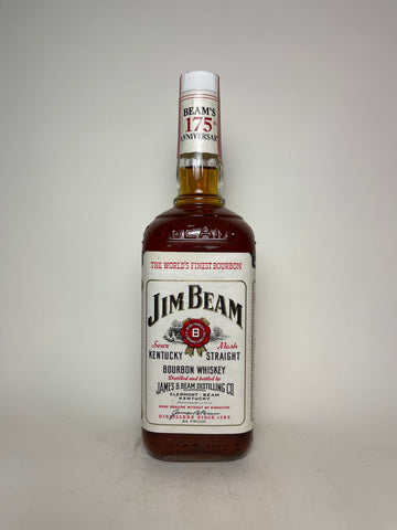 Jim Beam 4YO White Label Kentucky Straight Bourbon Whiskey - Distilled 1966 / Bottled 1970 (43%, 75.7cl)