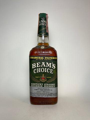 James B. Beam's Beam's Choice 8YO Kentucky Straight Bourbon Whisky - Distilled 1960 / Bottled 1968 (45%, 75.7cl)