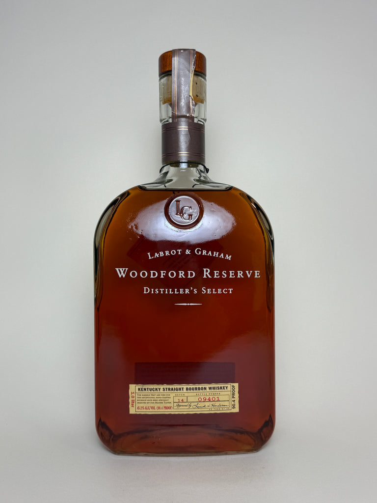 Woodford Reserve Distiller's Select Kentucky Straight Bourbon Whiskey - late 2000 [Batch 14] (45.2%, 100cl)