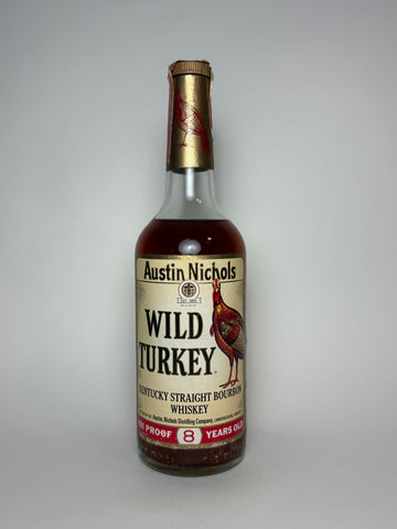 Austin Nichols Wild Turkey 8YO Kentucky Straight Bourbon Whiskey - Distilled 1970 / Bottled 1978 (50.5%, 75cl)