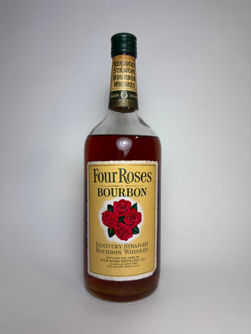 Four Roses 6YO Kentucky Straight Bourbon Whiskey - Late 1960s / Early 1970s (43%, 114cl)