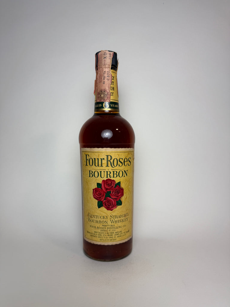 Four Roses 6YO Kentucky Straight Bourbon Whiskey - Distilled 1967 / Bottled 1973 (43%, 75cl)