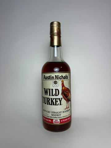 Austin Nichols Wild Turkey 8YO Kentucky Straight Bourbon Whiskey - Distilled 1983 / Bottled 1991 (50.5%, 75cl)