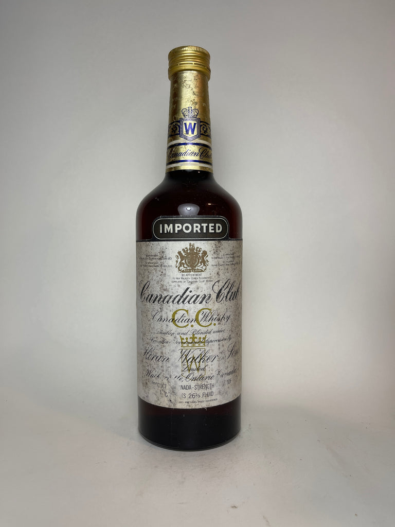 Canadian Club Blended Canadian Whisky - 1970s (40%, 75.7cl)