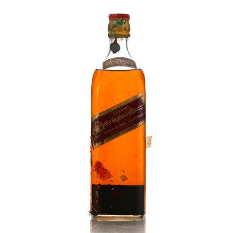 Johnnie Walker Red Label Special Old Scotch Whisky - 1930s (ABV Not Stated, 75cl)