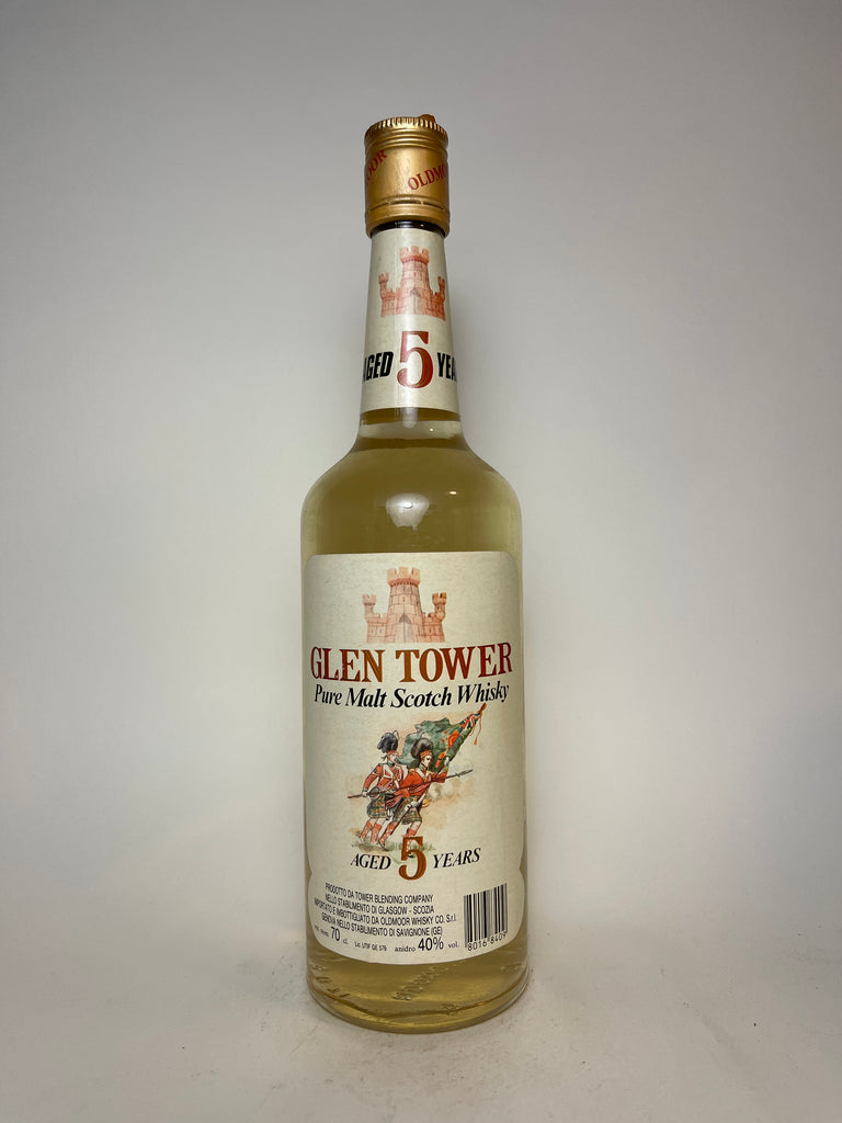 Glen Tower 5YO Blended Scotch Whisky - 1970s (40%, 75cl)