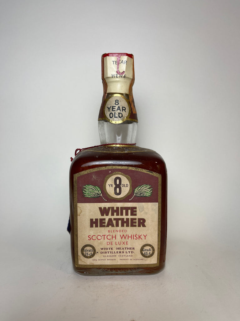 White Heather 8YO Blended Scotch Whisky - pre-1964 (43.4%, 75cl)