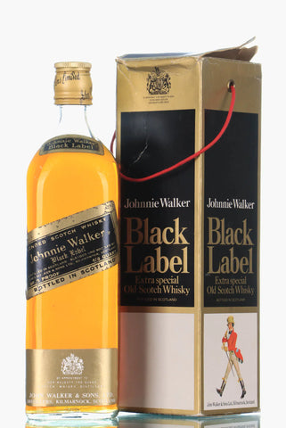 Johnnie Walker Black Label Extra Special Old Blended Scotch Whisky - 1970s (43.4%, 75.7cl)