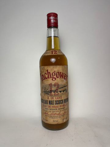 Arthur Bell's Inchgower 12YO Highland Malt Whisky - 1970s (40%, 75.7cl)