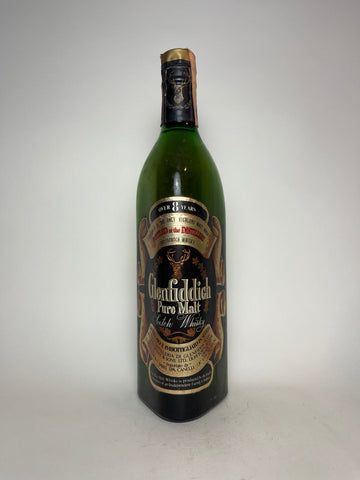 Glenfiddich 8YO Pure Malt Scotch Whisky - late 1960s/early 1970s (43%, 75cl)