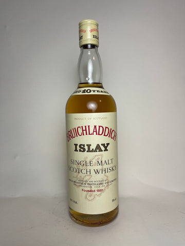 Bruichladdich 10YO Islay Single Malt Scotch Whisky - c. 1980 (43%, 75cl)