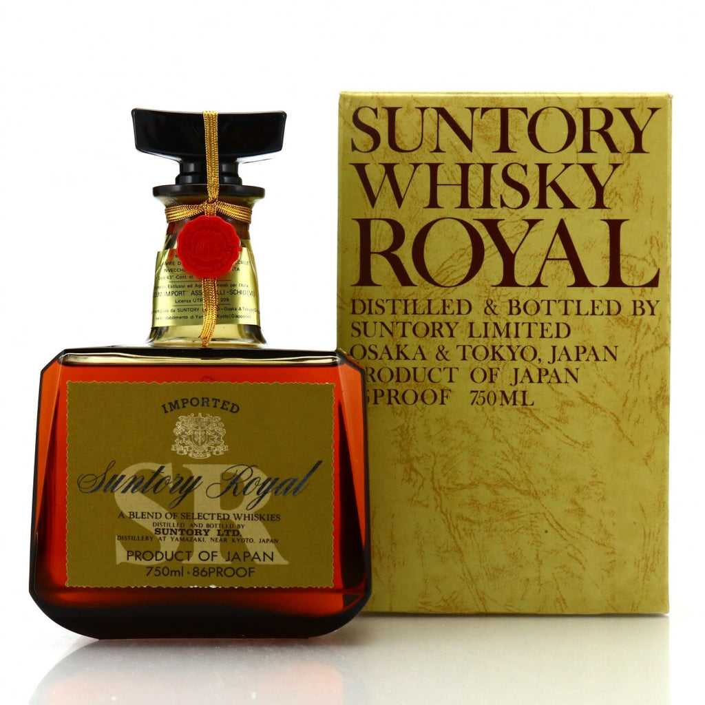 Suntory Royal Blended Japanese Whisky - 1970s (43%, 75cl) – Old